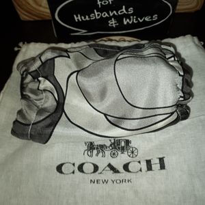 Coach face mask new meaning never worn poker face